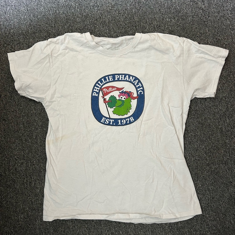 Phillie Phanatic White T-Shirt